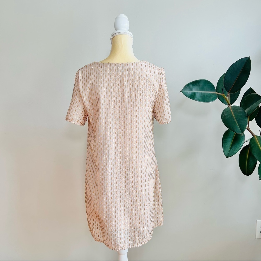 Show Me Your Mumu Waterfall Sequin Demi Dress Blush - Picture 7 of 11